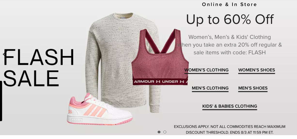 The Bay Canada Flash Sale: Save up to 60% Off Women’s, Men’s & Kids Clothings using Coupon Code