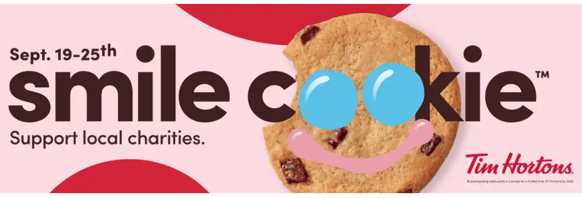 Tim Hortons Canada Annual Smile Cookie Campaign Starts Tomorrow ...