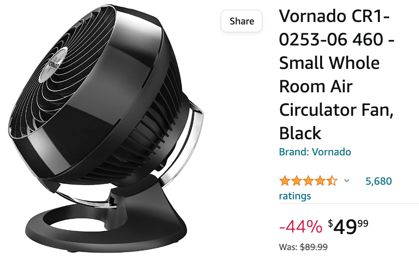 Amazon Canada Deals: Save 44% on Room Air Circulator Fan + 28% on Power Bank + 28% on Plush Heated Throw Blanket + More Offers