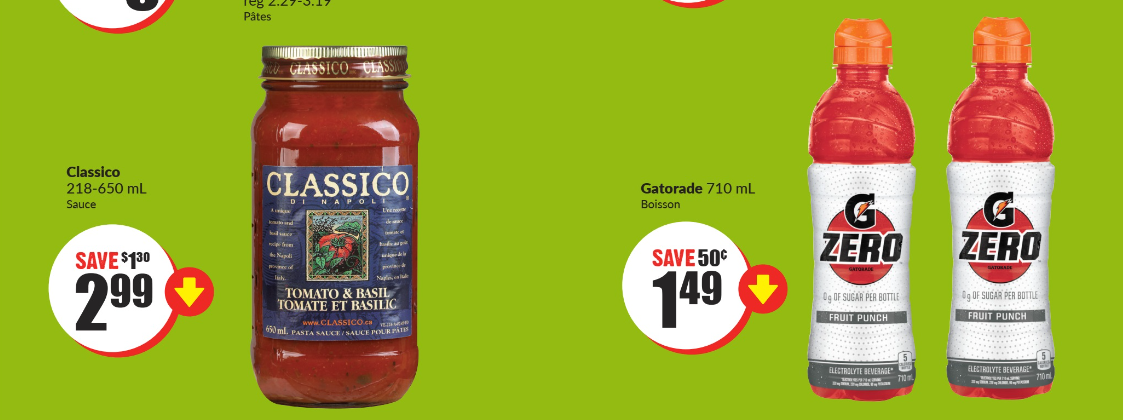 Freshco Ontario Classico Pasta Sauce 2 66 After Coupon This Week 