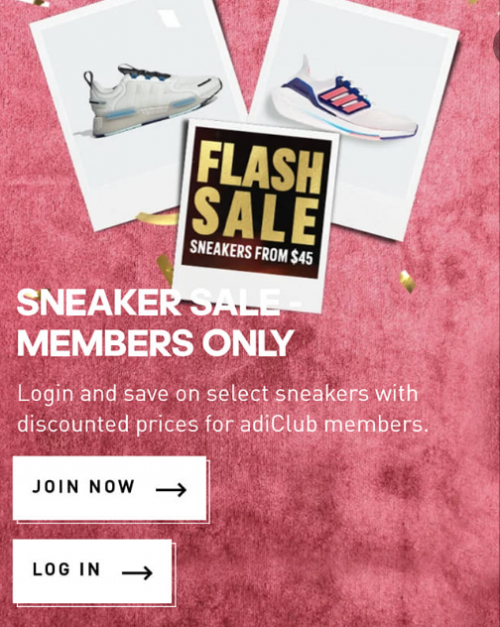 Adidas Canada Pre Black Friday Deals Members Only Sneakers Flash