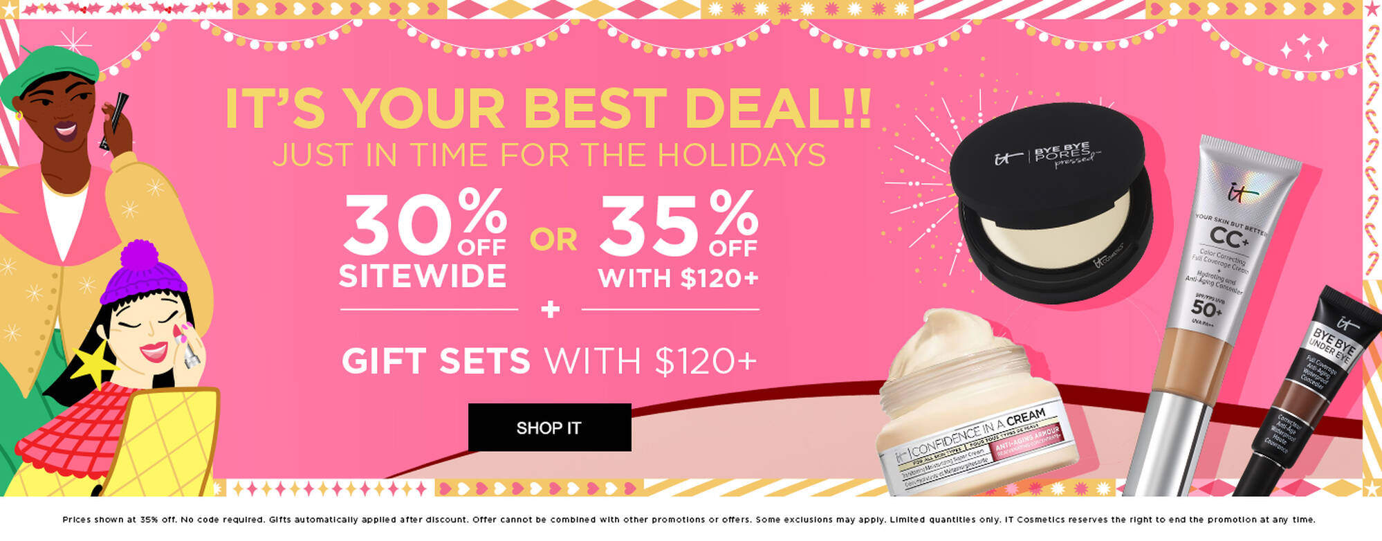 IT Cosmetics Pre-Black Friday Sale Canada Deals: Save 30% OFF Sitewide