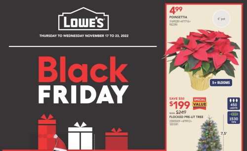 Lowe's Canada Black Friday Sale Deals &amp; Flyer 2022 - Canadian Freebies ...