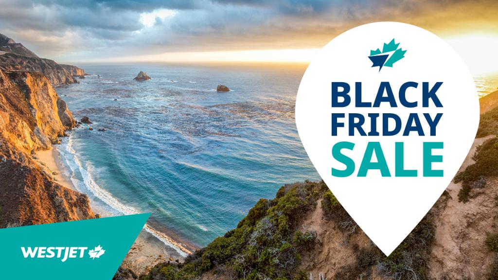 WestJet Black Friday Sale Deals 2022 Deep Discounts on almost all