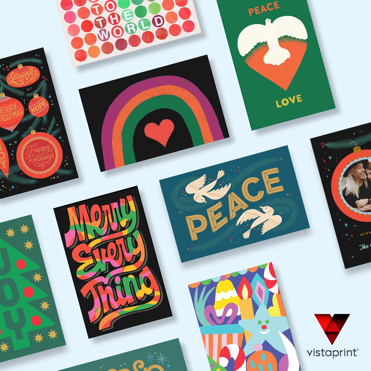 Vistaprint Canada Sale Save Up to 40 OFF Holiday Cards & Wall