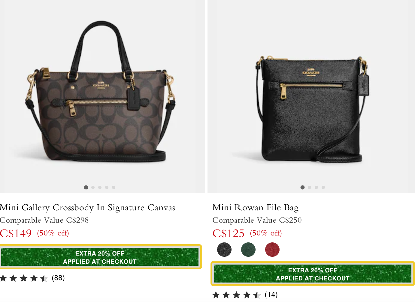 Coach's end of year sale is over, but these clearance deals are still going  strong