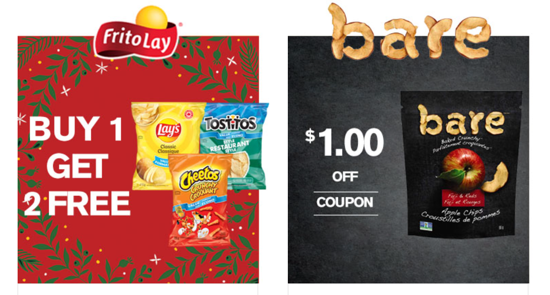 Tasty Rewards Canada Printable Coupons Buy 1 Frito Lay Products Get 2 Free More Canadian