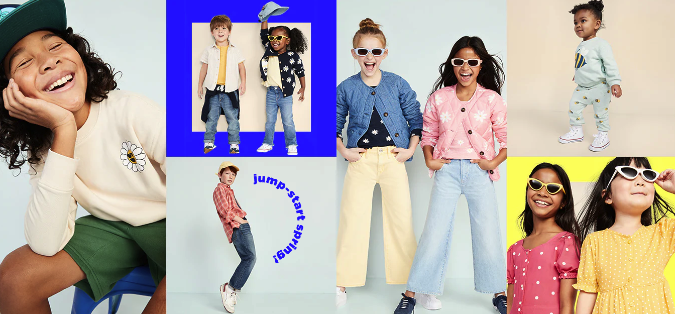Dressing Little Girls  Spring Styles from Old Navy