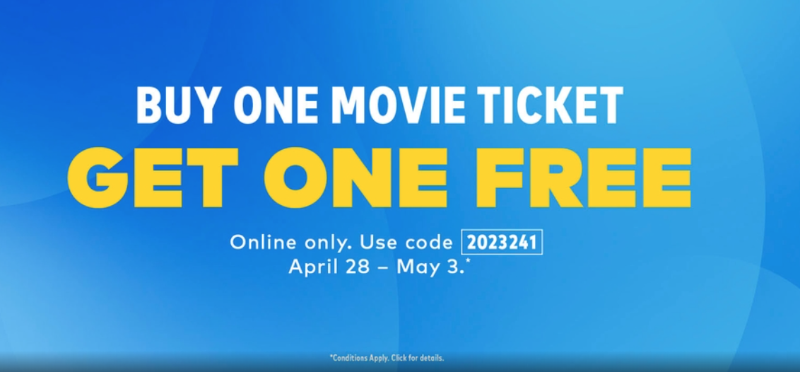 cineplex-canada-promotion-buy-one-movie-ticket-get-one-free