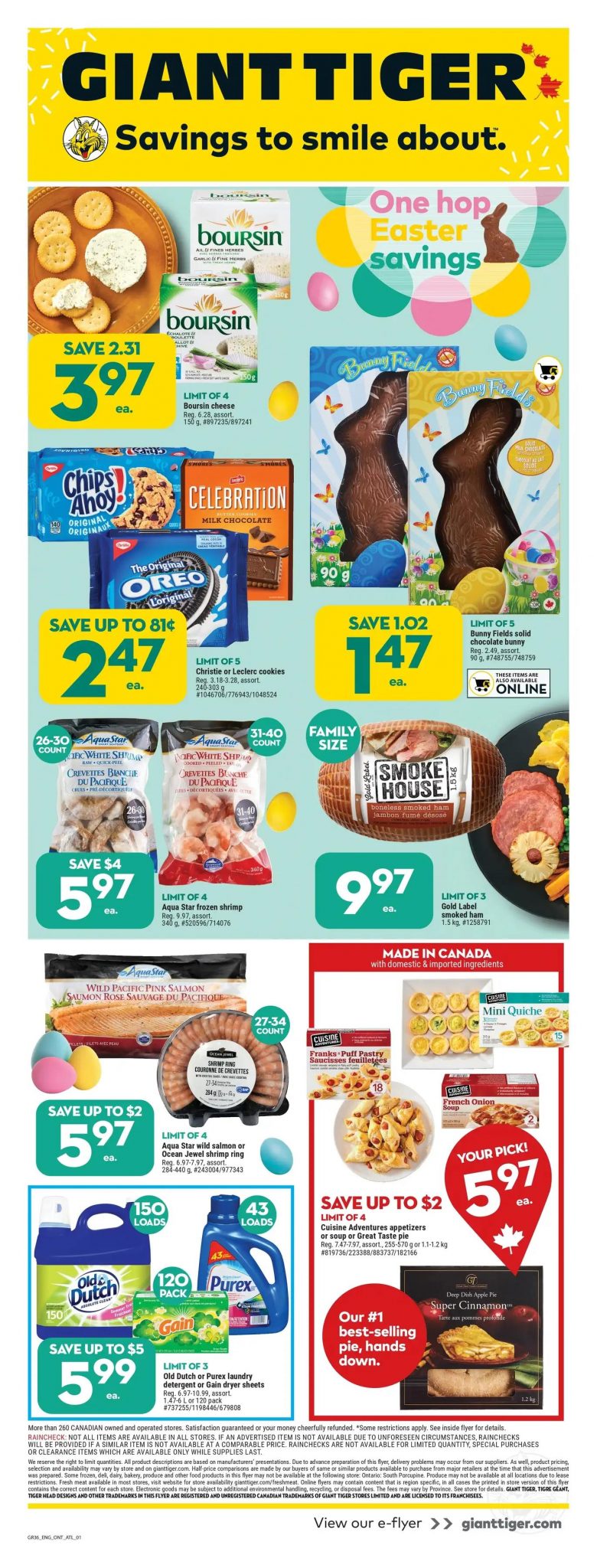Giant Tiger Canada Flyer Deals April 5th 11th Canadian Freebies