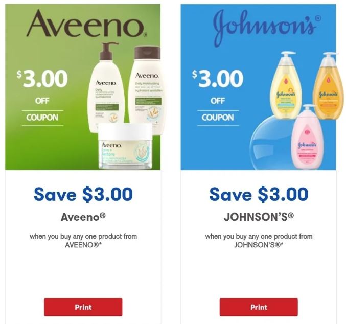 Save 3 On Johnson & Johnson Products When You Sign Up For The Care