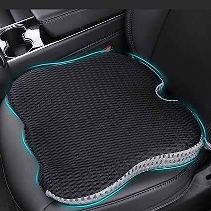 Dreamer Car Wedge Seat Cushion for Car Seat Driver/Passenger- Car