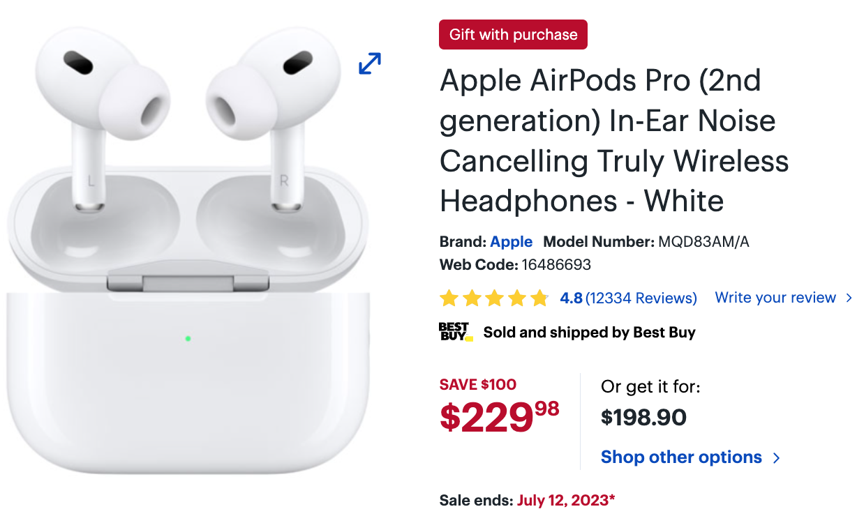 Best Buy Canada HOT Deals: Save $100 Off on Apple AirPods Pro (2nd ...