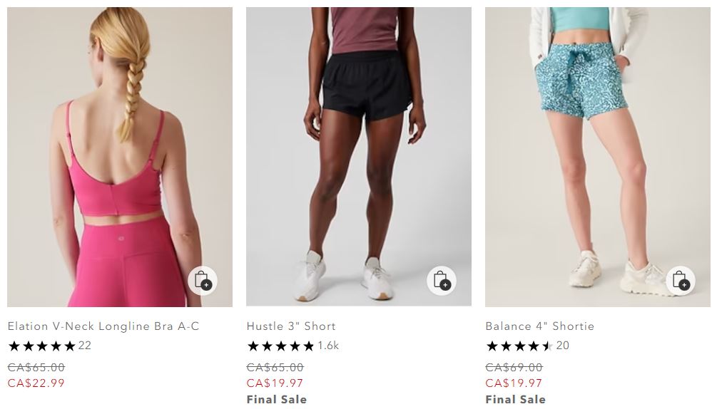 Athleta Canada Semi-Annual Sale: Get up to 60% off - Canadian Freebies ...