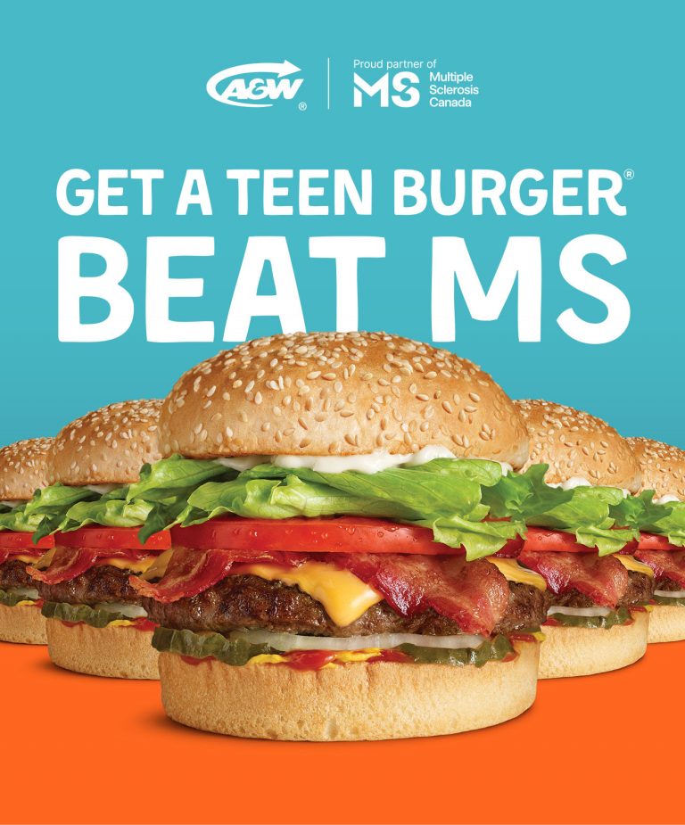 A&W Canada Promotions: Get a Teen Burger Beat MS Day - Canadian
