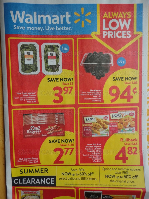 Ontario Flyer Sneak Peeks Walmart and Metro August 24th 30th