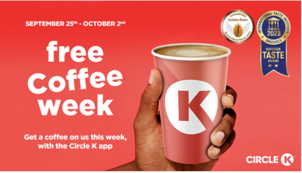 Circle K Canada FREE Coffee Week Canadian Freebies, Coupons, Deals