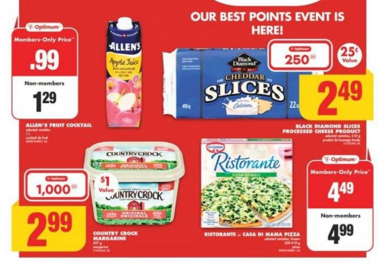 No Frills Ontario: Free Country Crock Margarine After Coupon and PC ...