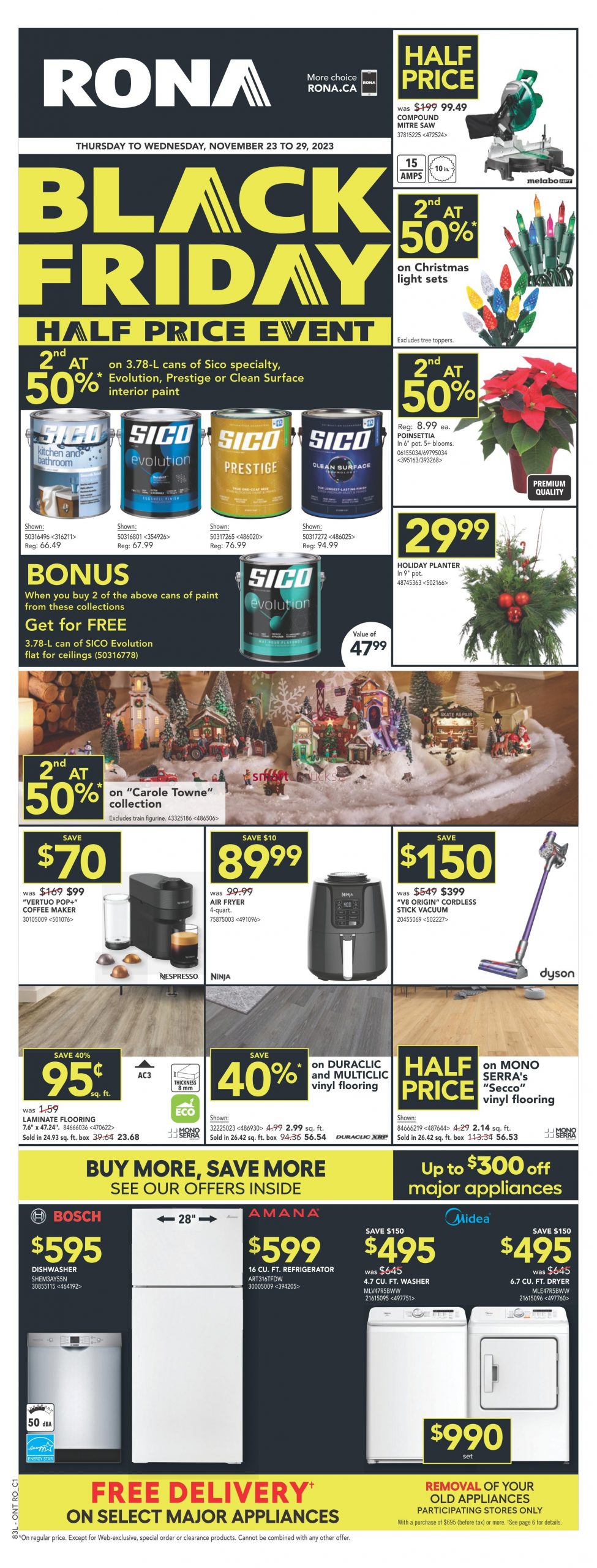 Rona Canada Black Friday Flyer November 23rd - 29th - Canadian Freebies,  Coupons, Deals, Bargains, Flyers, Contests Canada Canadian Freebies,  Coupons, Deals, Bargains, Flyers, Contests Canada