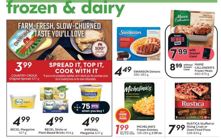Sobeys Ontario: Country Crock Spread $1.99 with Printable Coupon This ...