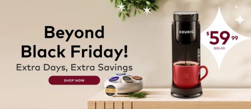 Keurig coffee shop maker black friday