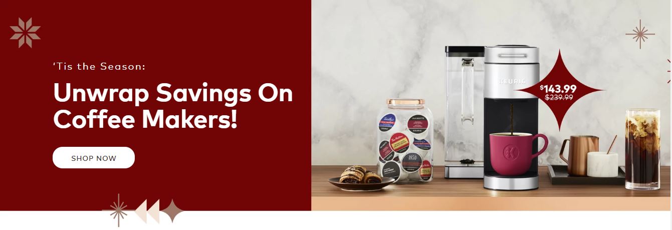 Keurigs on shop sale this week