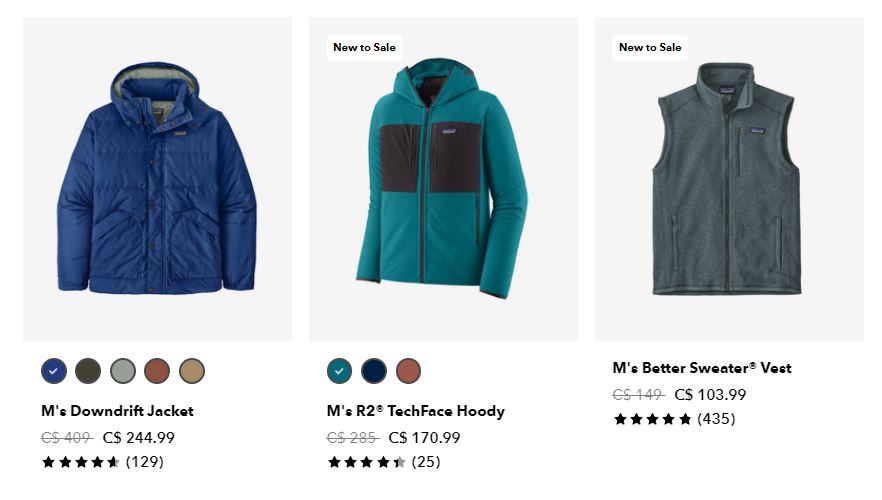 Patagonia Canada Winter Sale Up To 50 Off New Snow Styles Added   Blog 151 