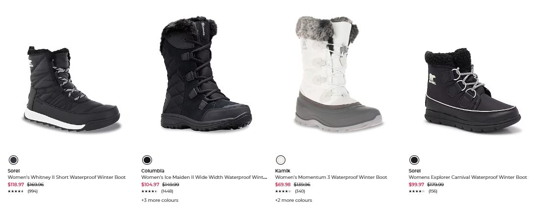 The Shoe Company Canada Clearance Sale: Save up to 60% on Select Styles ...