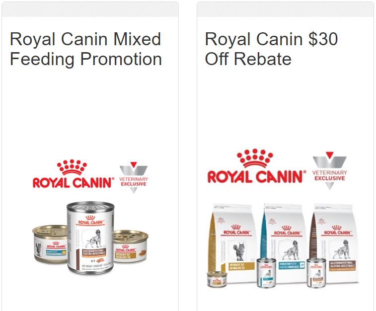 Royal canin sale special offers