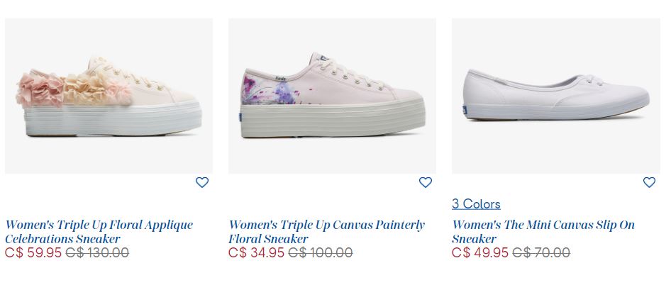 Does keds sale ship to canada