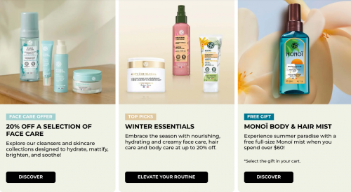 Yves Rocher Canada: 20% off Select Face Care + Free Gift When You Spend $60 + More