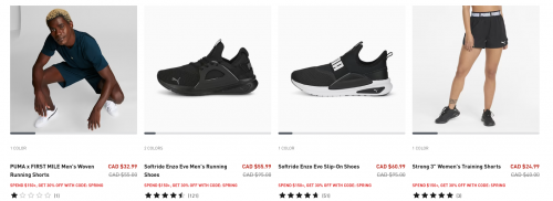 Puma Canada: Save 30% on Orders of $150 or More + Sale
