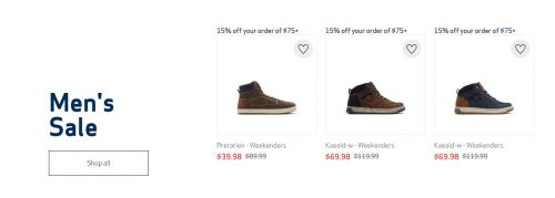 GLOBO Shoes Canada: Sale up to 50% off + 15% off a Purchase of $75 or More