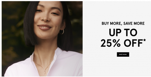Peoples Jewellers Canada: Buy More, Save More up to 25% off