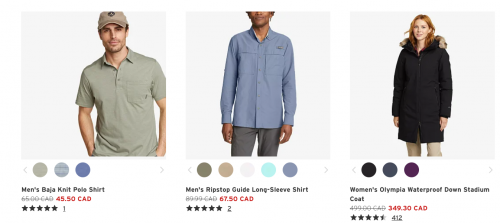 Eddie Bauer Canada: Save $50 When You Spend $200 + Extra 50% off Clearance with Promo Code