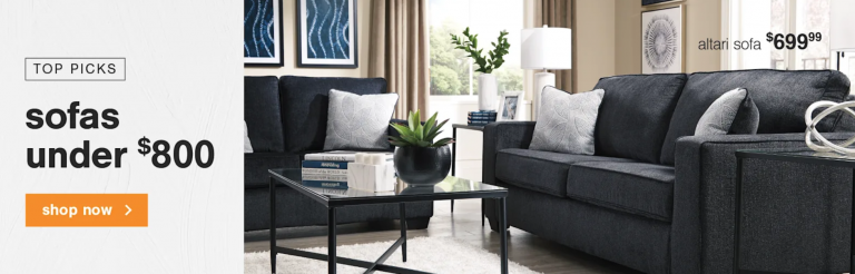 Ashley HomeStore Canada: Buy One Get One 20% off Furniture + Sofas ...