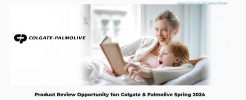 Butterly Canada: Product Review Opportunity for Colgate & Palmolive Spring 2024