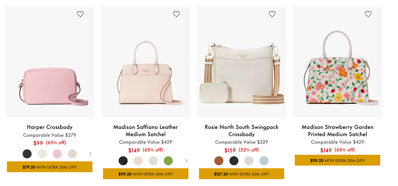 Kate Spade Outlet Canada Extra 20 off Select Styles Canadian