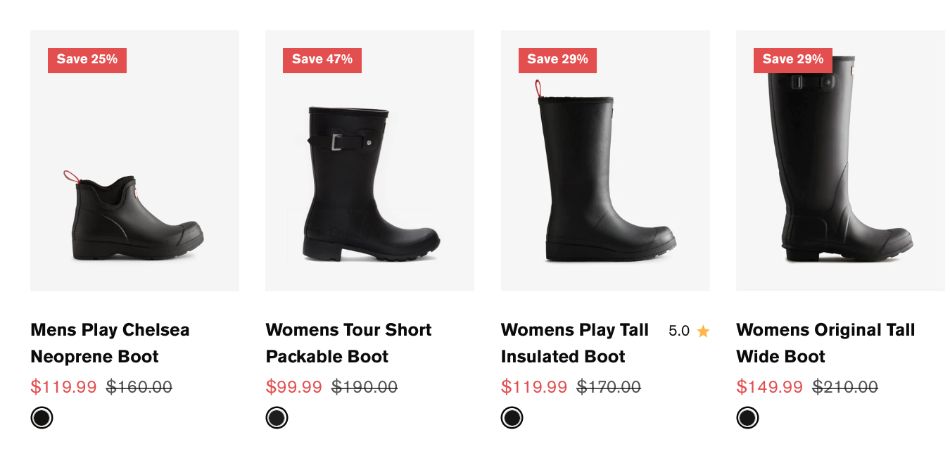 Hunter Boots Canada: Save 30% on All Socks + Sale - Canadian Freebies ...