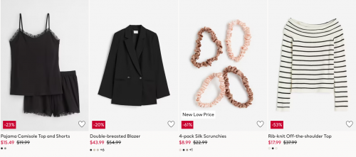 H&M Canada: Save 25% on Orders of $100 or More + New Markdowns up to 60% off