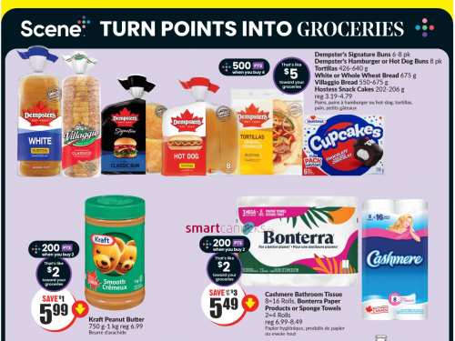 Freshco Ontario: 5,000 Scene+ Points When You 4 Dempster’s Products April 25th – May 1st