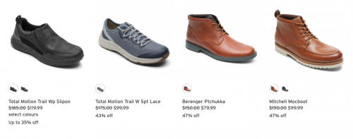Rockport Canada: Sale up to 75% off