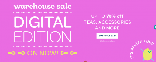 DAVIDsTEA Canada Warehouse Sale: Save up to 75% on Select Items + Bundle Up & Save Deals