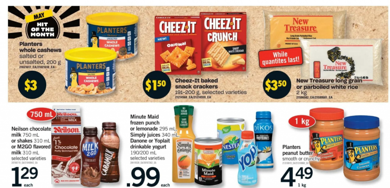 Free Cheez-It Crackers With Printable Coupon At Loblaws Banner Stores ...