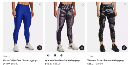 Under Armour Canada: New Outlet Styles Added