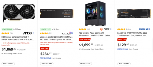 Newegg Canada: Victorian Deals up to 55% off