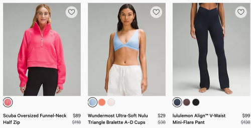 Lululemon Canada We Made Too Much Sale