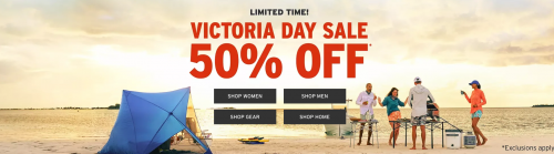 Eddie Bauer Canada: Victoria Day Sale up to 50% off + Extra 50% off Clearance