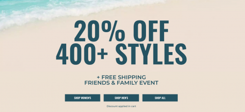 Clarks Shoes Canada Friends & Family Event Sale: Save 20% off Select Summer Styles