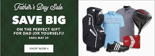 Golf Town Canada: Father’s Day Sale + Flash Sale